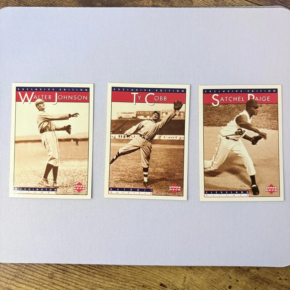 1995 Sonic Upper Deck Baseball Complete 20 Card Set Nolan Ryan Babe Ruth Ty Cobb
